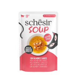 Schesir Cat Soup Łosoś z...