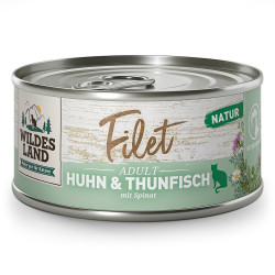 Wildes Land Cat Filet Huhn...