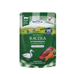 BALTICA SMAKI REGIONÓW SASZETKA KOT DOROSŁY KACZKA 100G