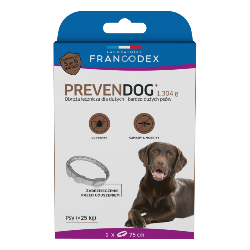 Obroża na kleszcze Prevendog