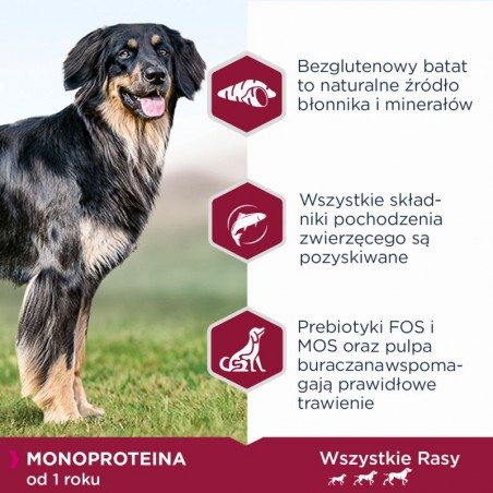 Monoproteinowa karma dla psów z wrażliwościami pokarmowymi EUKANUBA Daily Care - okładka