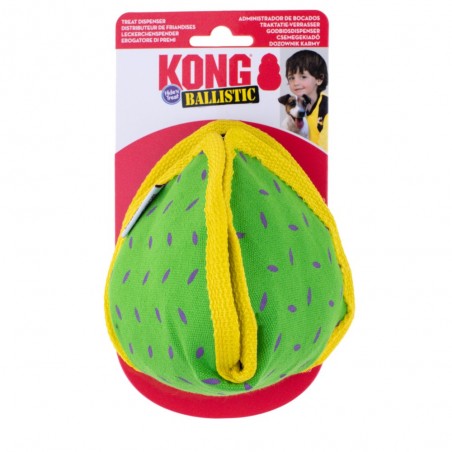 KONG Ballistic Hide N Treat Dog Toy Assorted Medium 035585429007