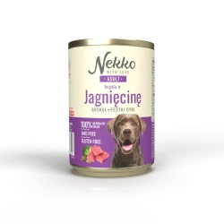 NEKKO ADULT JAGNIĘCINA BROKÓŁ PESTKI DYNI 400G PUSZKA